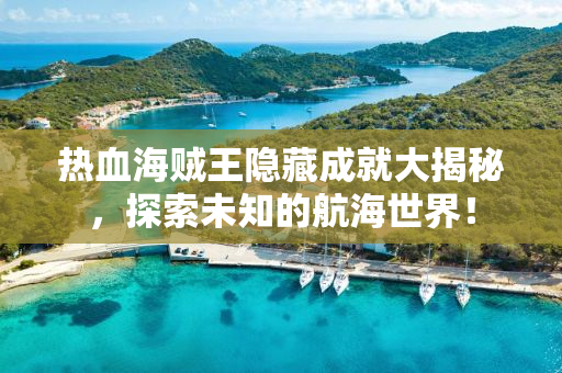 热血海贼王隐藏成就大揭秘，探索未知的航海世界！