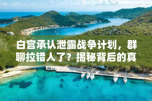 白宫承认泄露战争计划，群聊拉错人了？揭秘背后的真相与影响