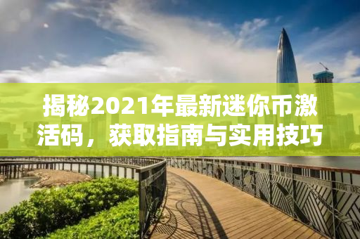 揭秘2021年最新迷你币激活码，获取指南与实用技巧