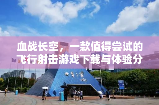 血战长空，一款值得尝试的飞行射击游戏下载与体验分享