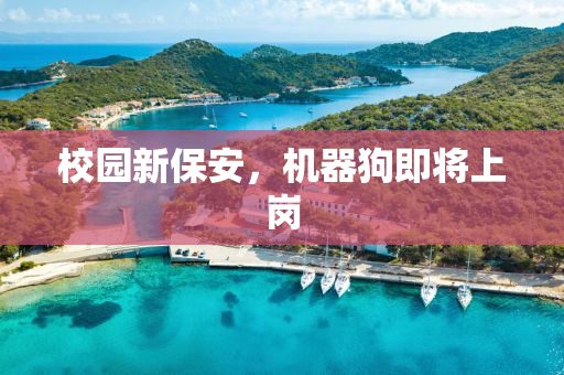 校园新保安，机器狗即将上岗