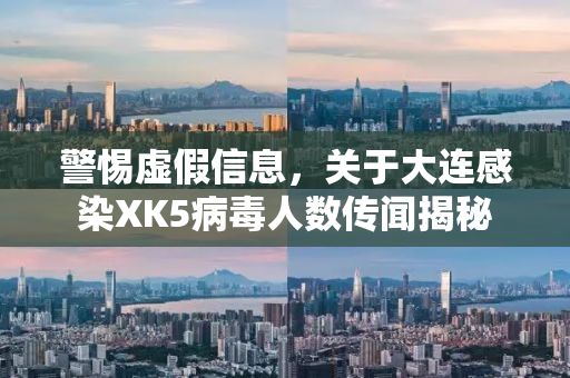 警惕虚假信息，关于大连感染XK5病毒人数传闻揭秘