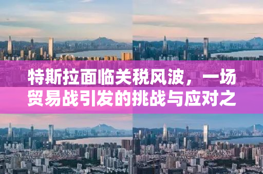 特斯拉面临关税风波，一场贸易战引发的挑战与应对之道