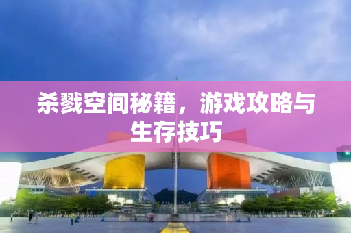 杀戮空间秘籍，游戏攻略与生存技巧