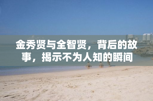 金秀贤与全智贤，背后的故事，揭示不为人知的瞬间