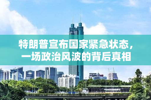 特朗普宣布国家紧急状态，一场政治风波的背后真相