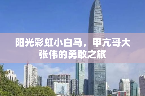 阳光彩虹小白马，甲亢哥大张伟的勇敢之旅