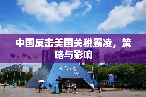 中国反击美国关税霸凌，策略与影响