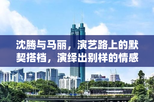 沈腾与马丽，演艺路上的默契搭档，演绎出别样的情感纽带