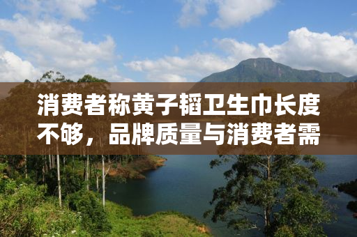 消费者称黄子韬卫生巾长度不够，品牌质量与消费者需求之间的微妙平衡