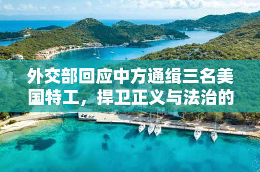 外交部回应中方通缉三名美国特工，捍卫正义与法治的坚定立场