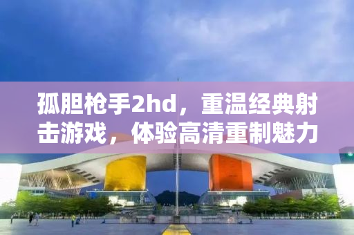 孤胆枪手2hd，重温经典射击游戏，体验高清重制魅力