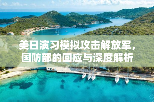美日演习模拟攻击解放军，国防部的回应与深度解析