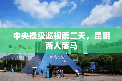 中央提级巡视第二天，昆明两人落马