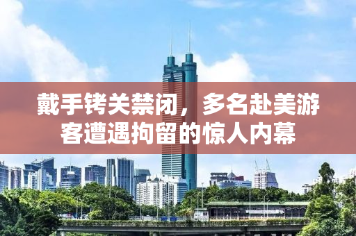 戴手铐关禁闭，多名赴美游客遭遇拘留的惊人内幕