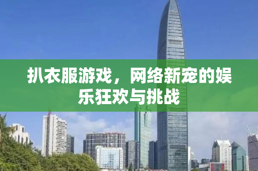 扒衣服游戏，网络新宠的娱乐狂欢与挑战