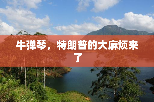 牛弹琴，特朗普的大麻烦来了