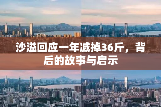 沙溢回应一年减掉36斤，背后的故事与启示