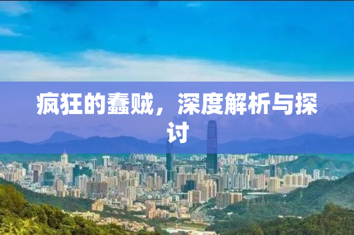 疯狂的蠢贼，深度解析与探讨