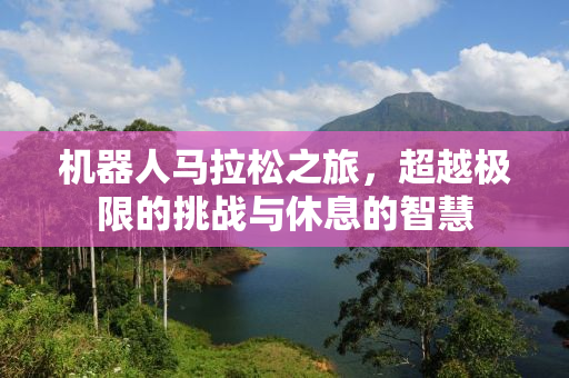 机器人马拉松之旅，超越极限的挑战与休息的智慧