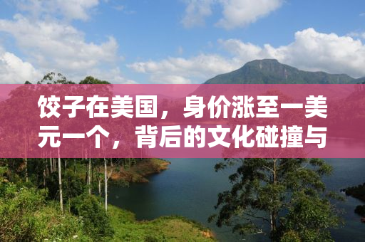 饺子在美国，身价涨至一美元一个，背后的文化碰撞与商业机遇