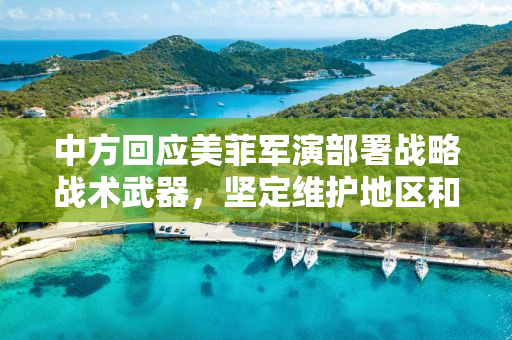 中方回应美菲军演部署战略战术武器，坚定维护地区和平稳定