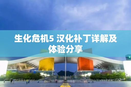 生化危机5 汉化补丁详解及体验分享