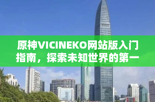 原神VICINEKO网站版入门指南，探索未知世界的第一步