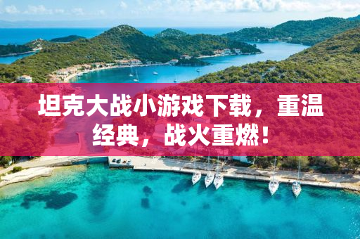 坦克大战小游戏下载，重温经典，战火重燃！