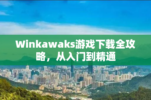 Winkawaks游戏下载全攻略，从入门到精通