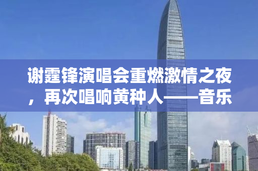 谢霆锋演唱会重燃激情之夜，再次唱响黄种人——音乐的力量与文化的共鸣