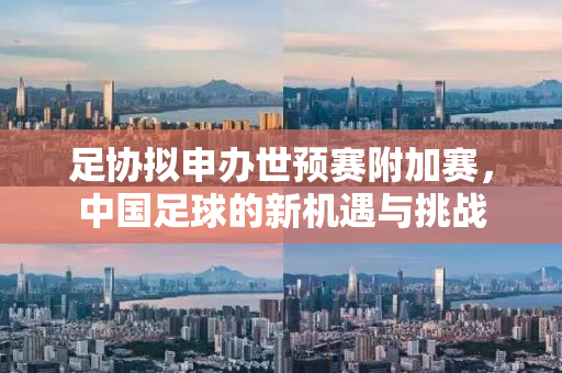 足协拟申办世预赛附加赛，中国足球的新机遇与挑战