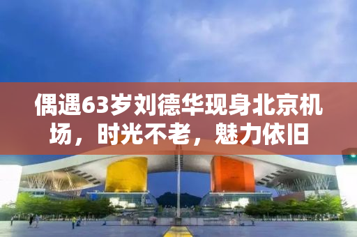 偶遇63岁刘德华现身北京机场，时光不老，魅力依旧