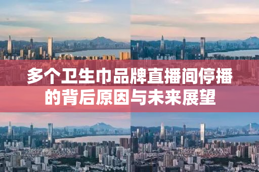 多个卫生巾品牌直播间停播的背后原因与未来展望