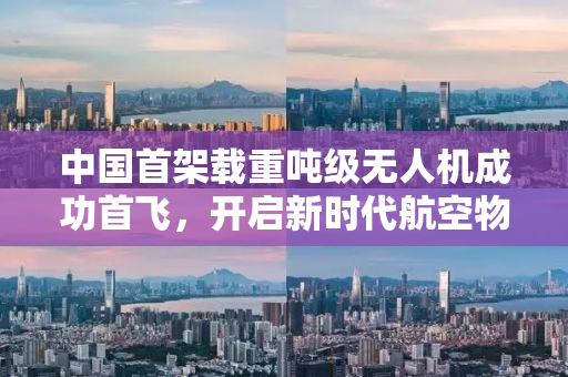 中国首架载重吨级无人机成功首飞，开启新时代航空物流新篇章