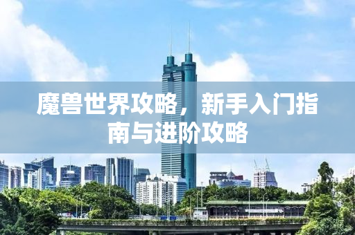 魔兽世界攻略，新手入门指南与进阶攻略