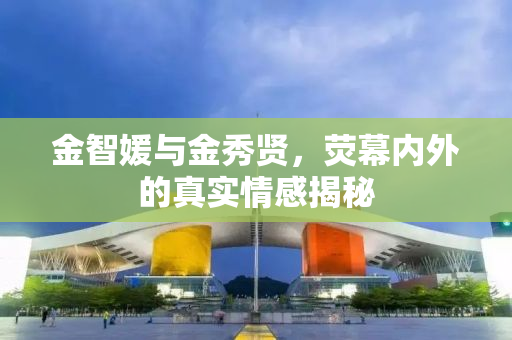 金智媛与金秀贤，荧幕内外的真实情感揭秘