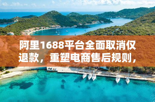 阿里1688平台全面取消仅退款，重塑电商售后规则，保障商家权益的新举措