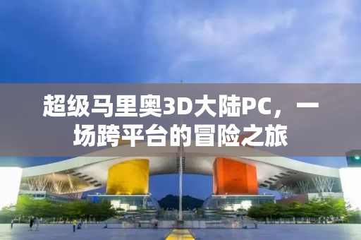 超级马里奥3D大陆PC，一场跨平台的冒险之旅