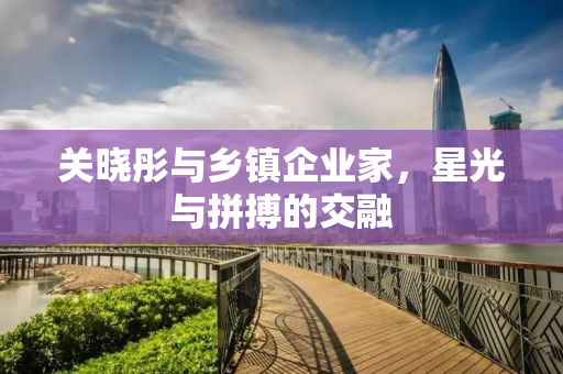 关晓彤与乡镇企业家，星光与拼搏的交融