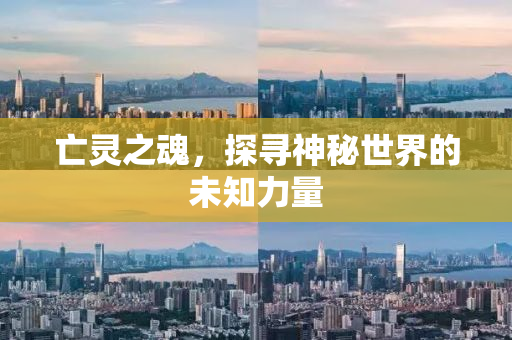 亡灵之魂，探寻神秘世界的未知力量